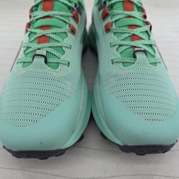 Saucony Womens Peregrine 13 Mint Green Trail Running Hiking Shoes S10838-25 Sz 9 - Picture 4 of 14